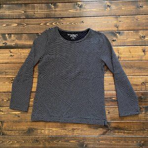 Striped 3/4 Length Tee